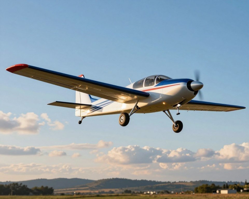 avión RC con batería recargable