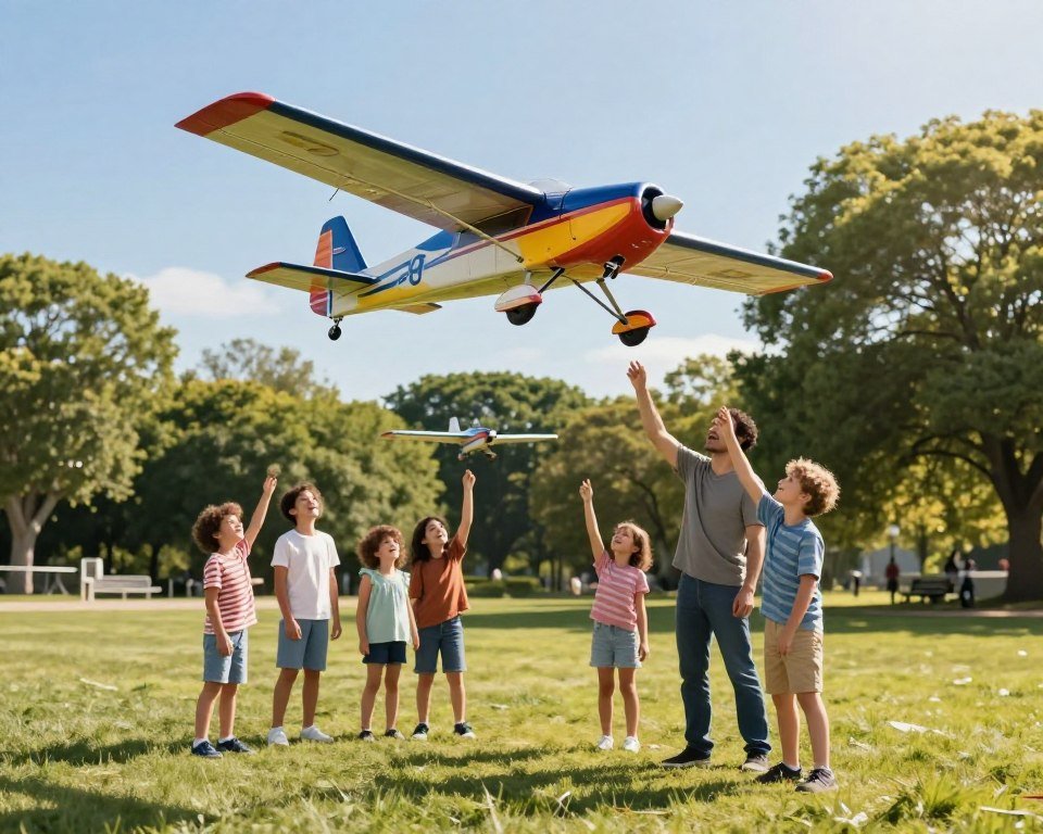 avión RC para parque