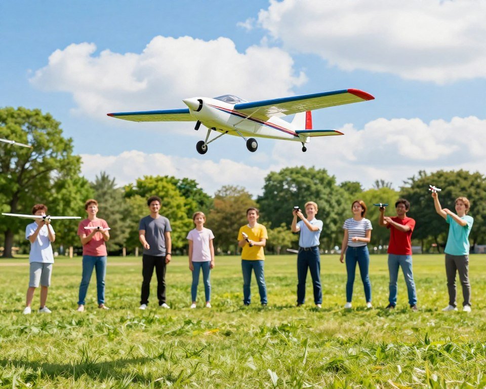 avión RC para principiantes
