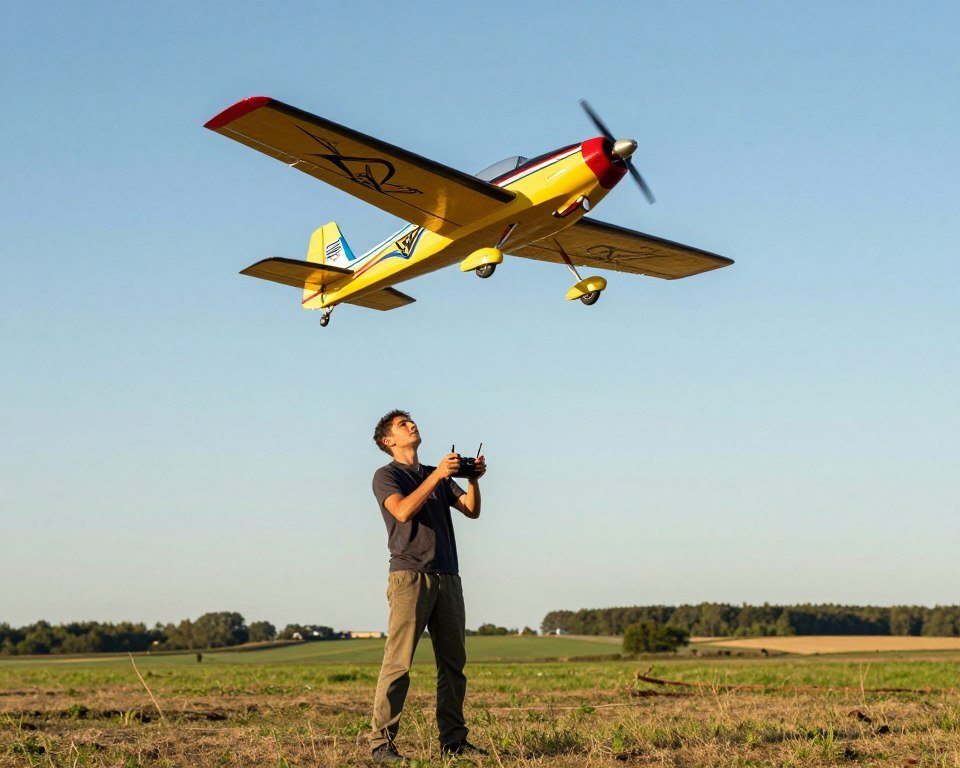 avión RC stunt