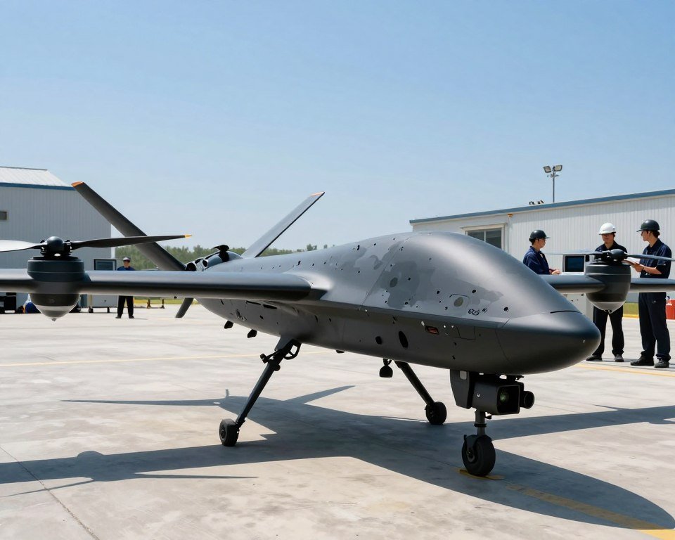 dron con diseño militar