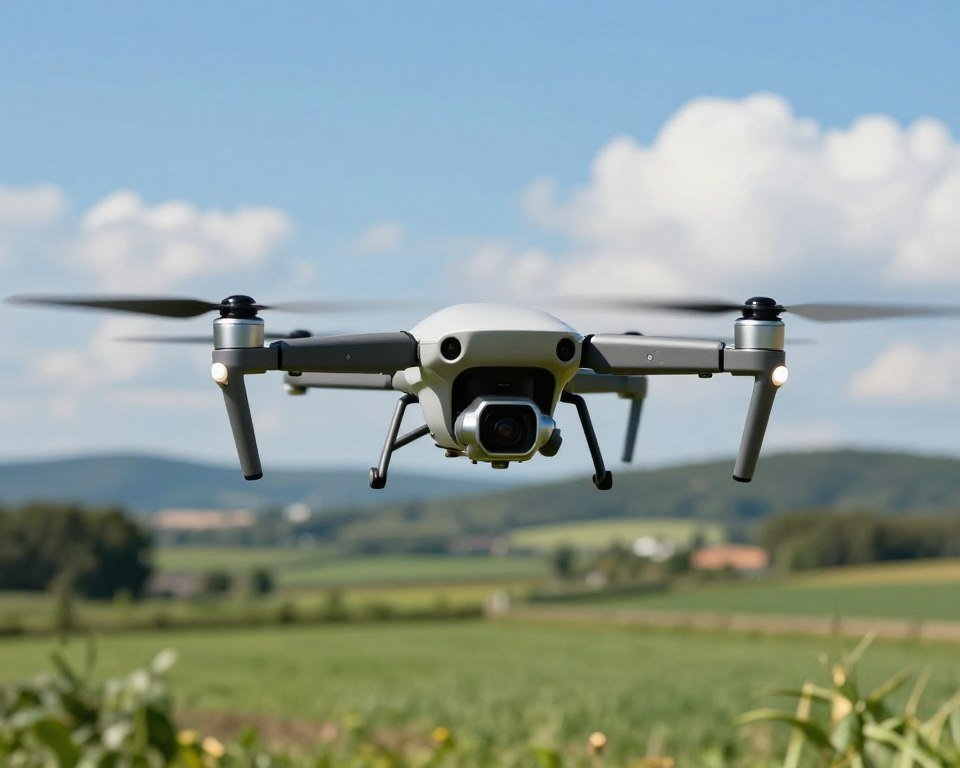 dron estable en el aire