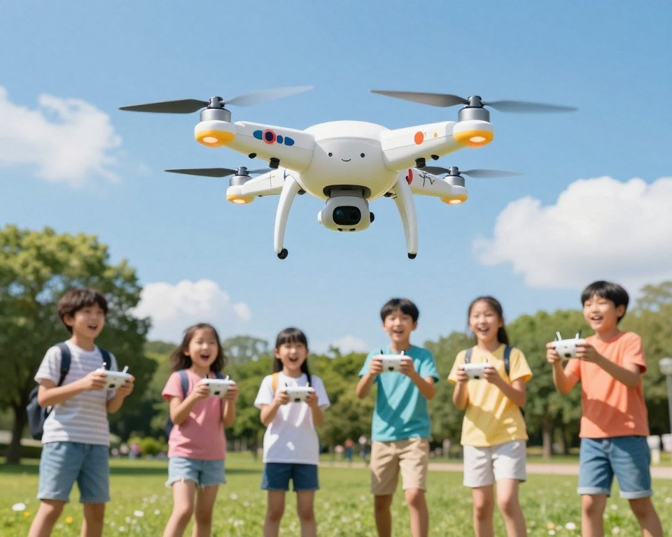 dron volador infantil